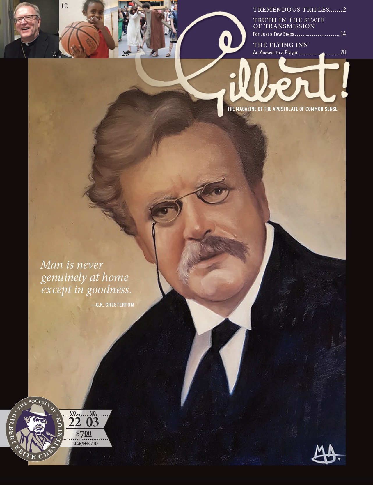 Gilbert Vol. 22, No. 3 (2019) - Society Of Gilbert Keith Chesterton